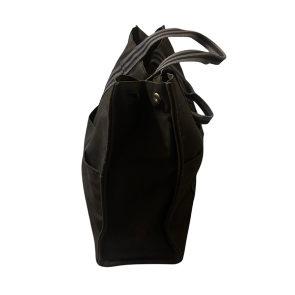 HERMÈS Large Canvas Fourre Tout Striped
Shoulder Tote Bag - Picture 7 of 16